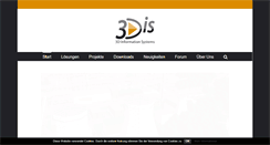 Desktop Screenshot of 3dis.de